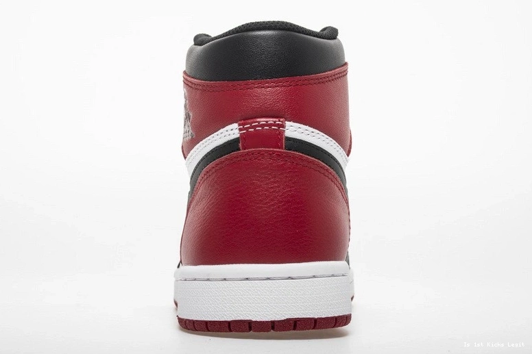 Toe 555088-125 OG Air Black 1 Retro Jordan High 1107